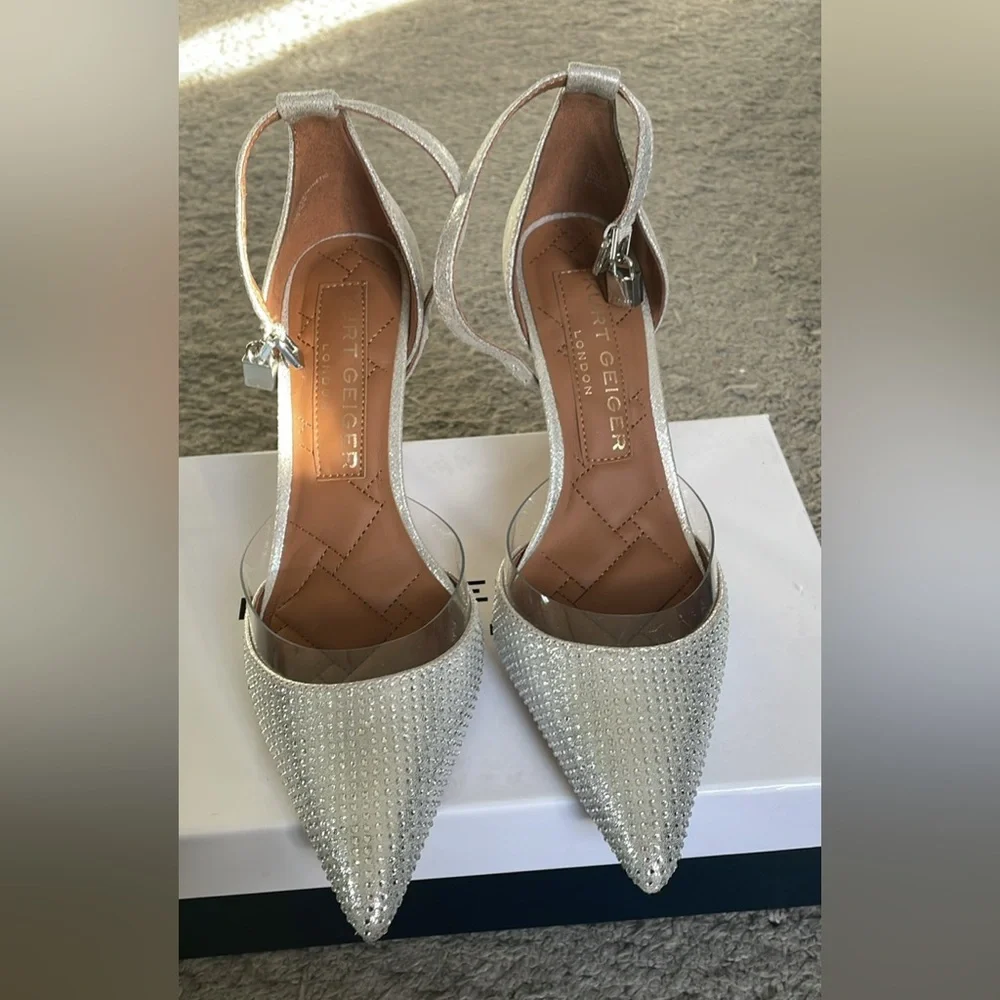 Kurt Geiger Rhinestone heels - Picture 3 of 4